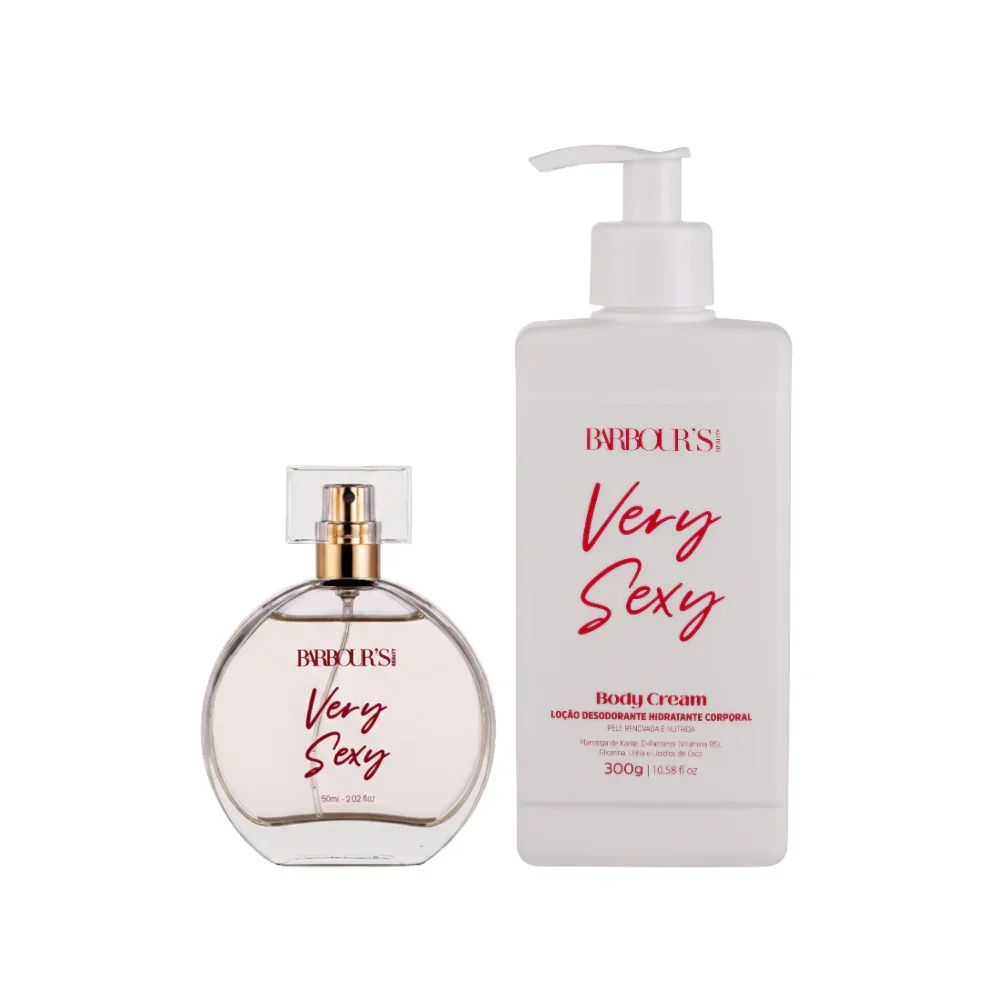 Kit Desodorante Colônia e Body Cream Very Sexy